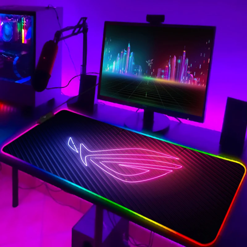 Rgb Keyboard Wrist Rest - RGB Mousepad Serin ROG Mouse Pad