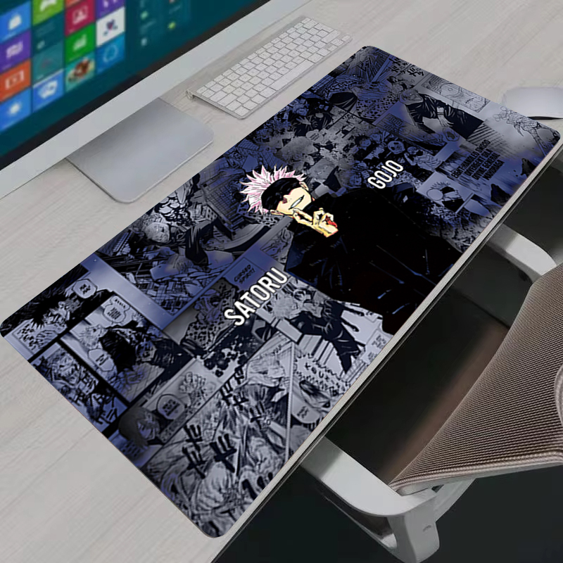 Pc Gaming Keyboard And Mouse - Mouse Pad Serin Anime Jujutsu Kaisen