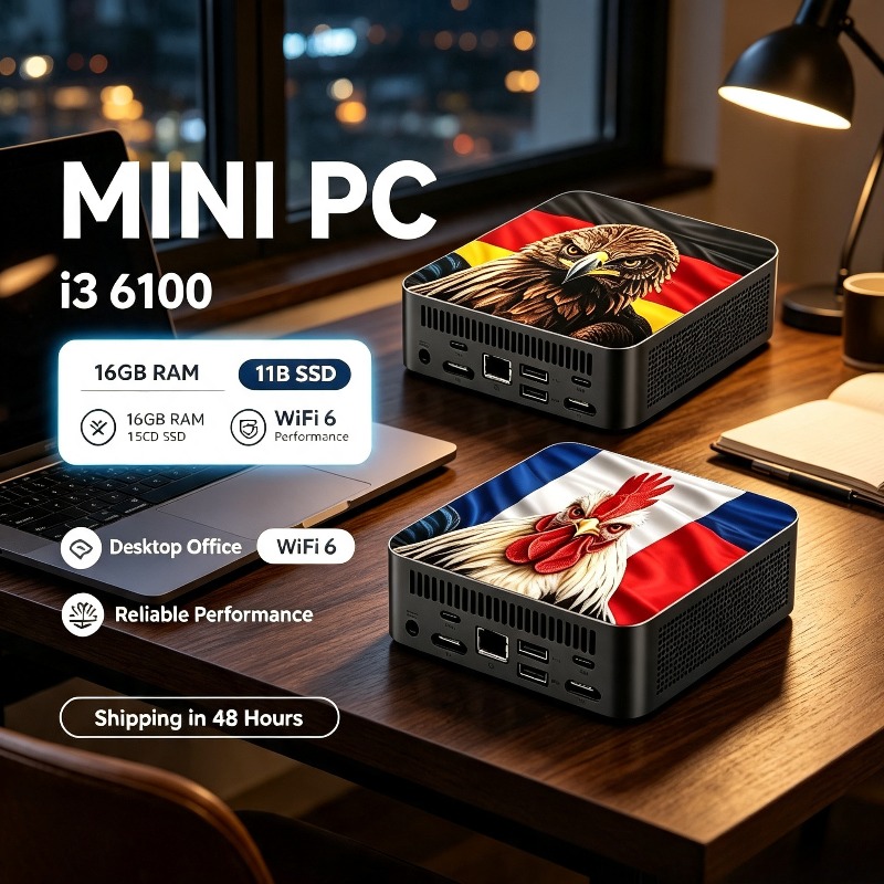 Pc Gaming Usa - 2026 Intel i3 6100 Mobil Mini