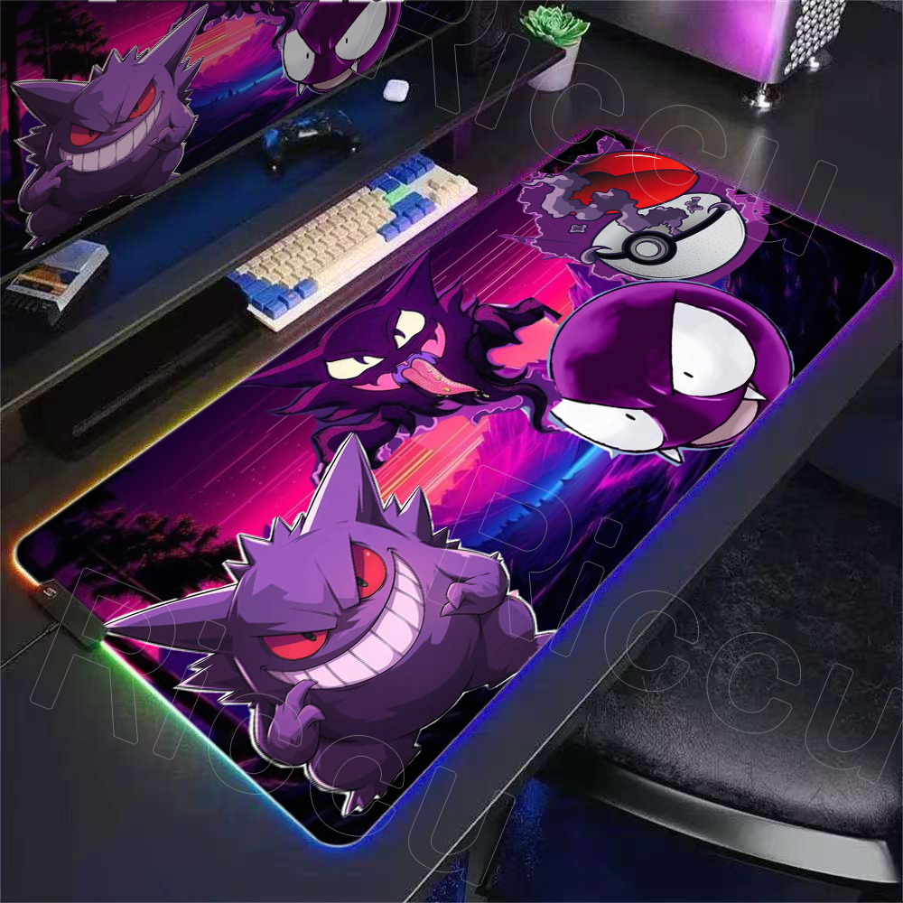 Rgb Keyboard Wrist Rest - 2026 Cool RGB P-pokemon Gengar Duvar