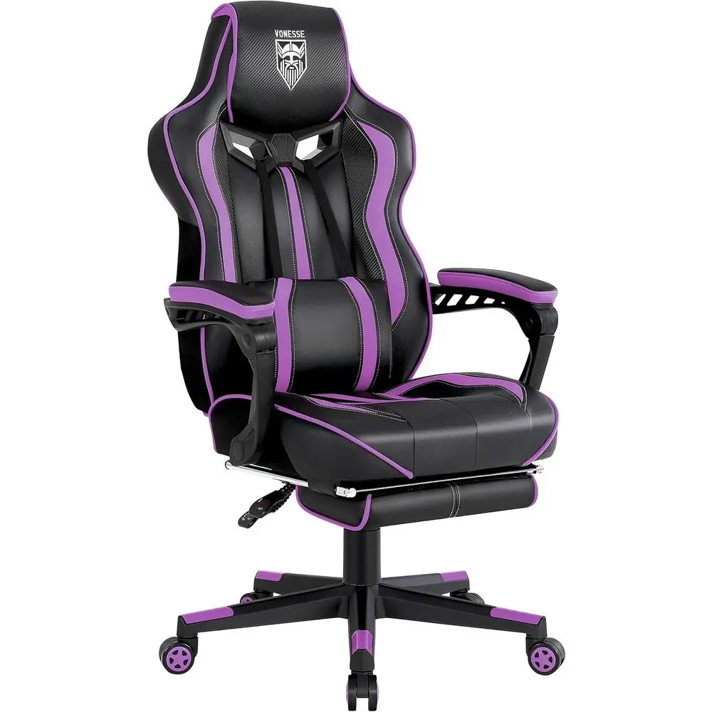Pc Gaming Usa - Yetişkinler için Masajlı Ergonomik Yatarlı Oyun