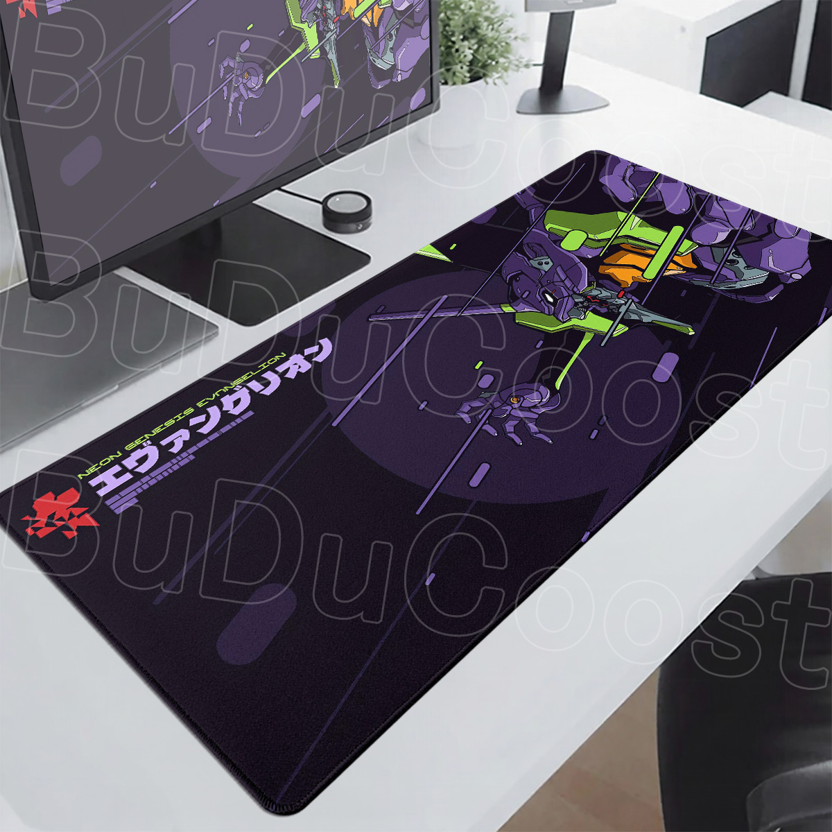 Pc Gaming Evangelion - Anime E-Evangelions Mouse Pad 1000x500mm Hızlı