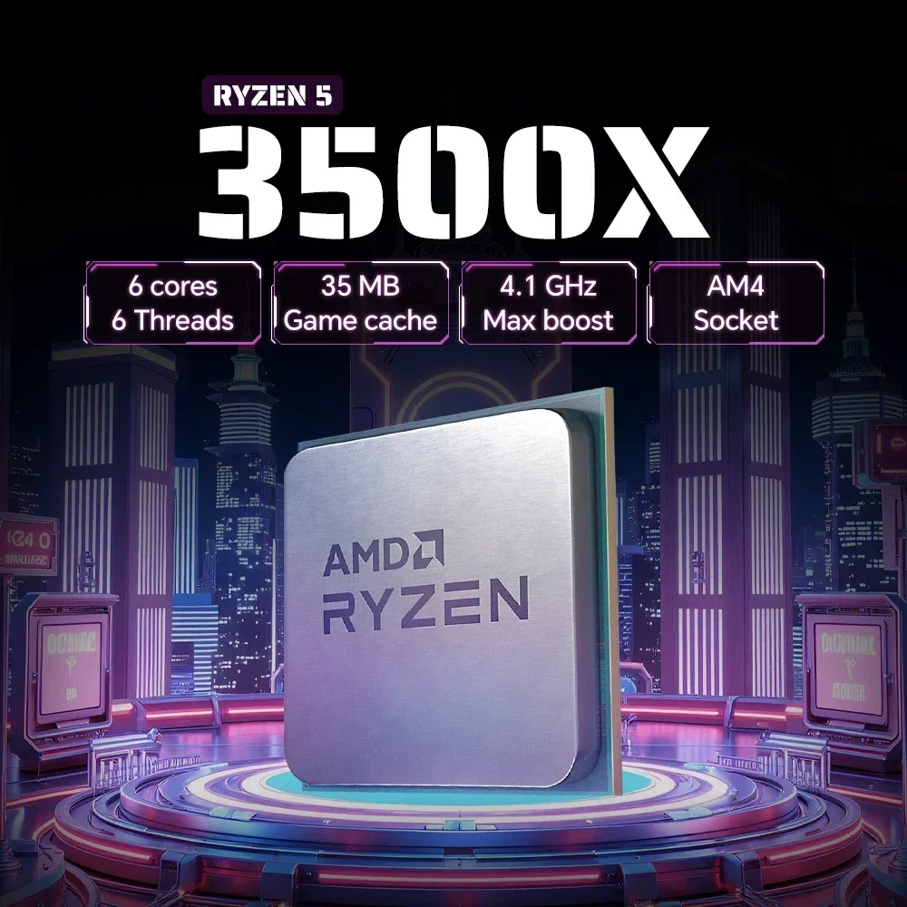 Yeni Kutulu Ryzen 5 3500X 6 Çe - Pc Gaming Entry incelemesi ve fiyatı