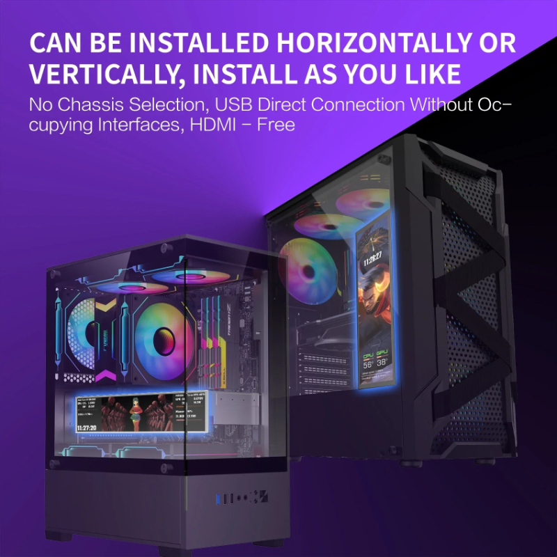 Mirabox D92 Şasi İkincil Ekran - Pc Gaming Cpu incelemesi ve fiyatı