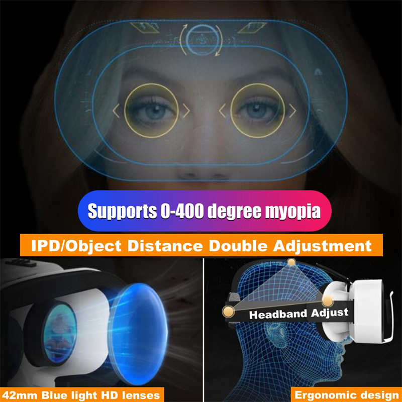 G05 MINI VR Gözlük IMAX 3D Fil - Vr Headset Pc incelemesi ve fiyatı