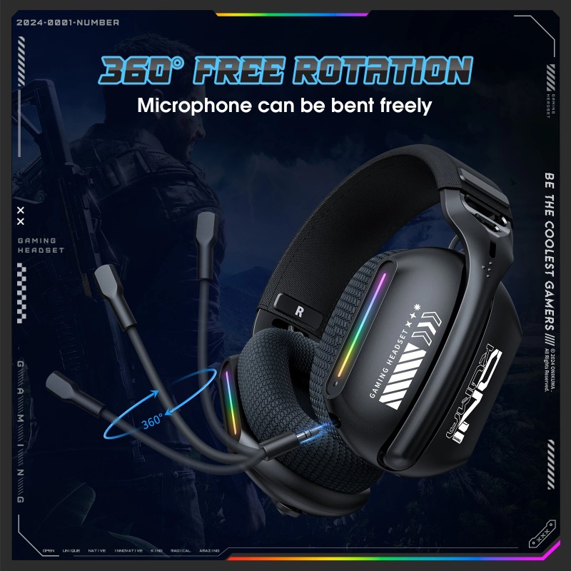 ONIKUMA GT808 Kablosuz Oyun Ku - Pc Gaming Earphones incelemesi ve fiyatı