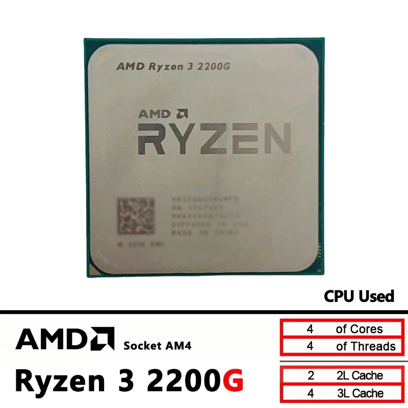 AMD Ryzen 3 2200G AM4 Ekonomik - Pc Gaming Entry incelemesi ve fiyatı
