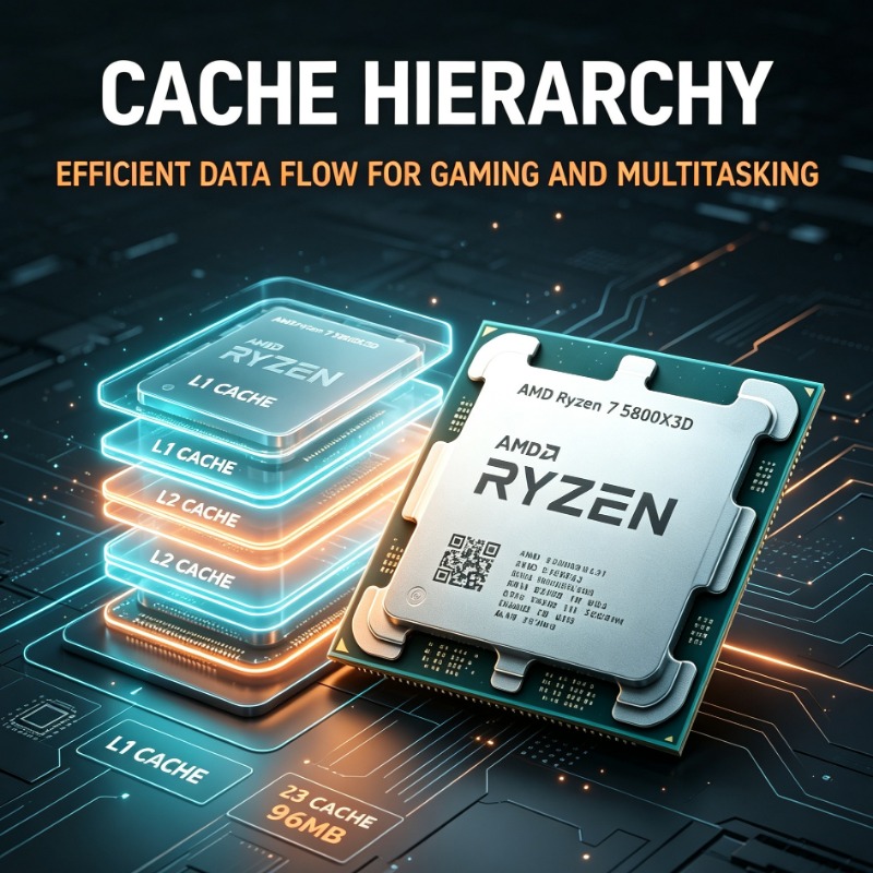 Ryzen 7 5800X3D PC Oyun İşlemc - Pc Gaming Ryzen 7 incelemesi ve fiyatı