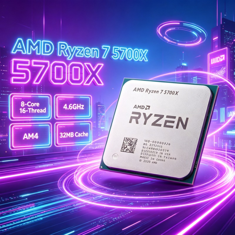 AMD Ryzen 7 5700X Oyun İşlemci - Pc Gaming Ryzen 7 incelemesi ve fiyatı