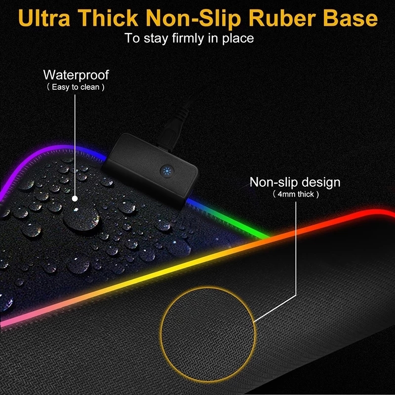 LED Işık Mousepad RGB Klavye K - Rgb Keyboard Wrist Rest incelemesi ve fiyatı