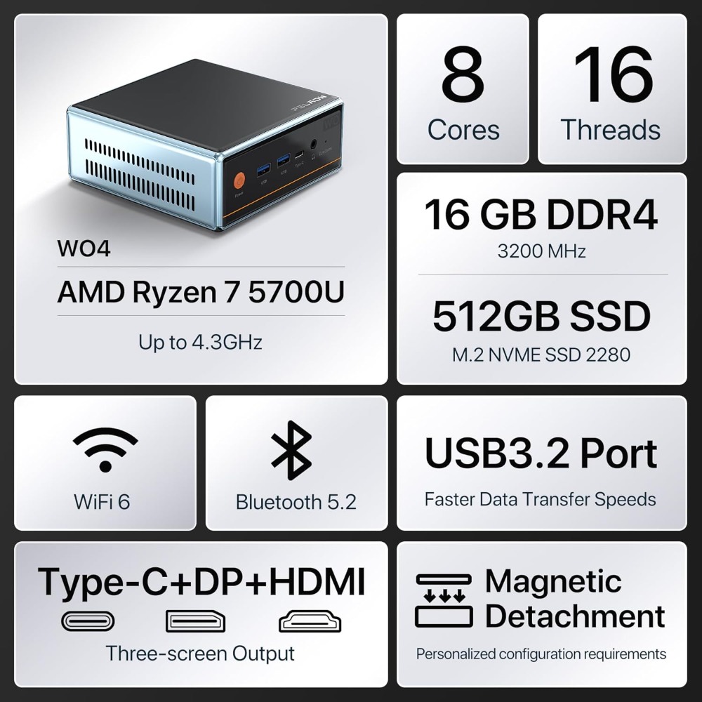 ABD'den Gönderilen Mini Bilgis - Pc Gaming Ryzen 7 incelemesi ve fiyatı