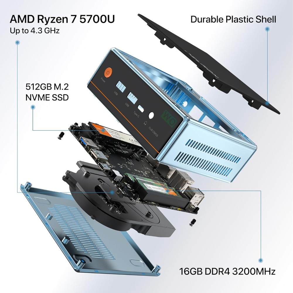 ABD'den Gönderilen Mini Bilgis - Pc Gaming Ryzen 7 incelemesi ve fiyatı