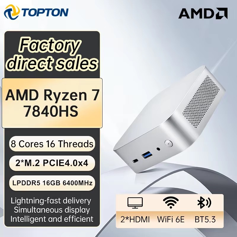 Topton Taşınabilir Oyun Mini B - Pc Gaming Ryzen 7 incelemesi ve fiyatı