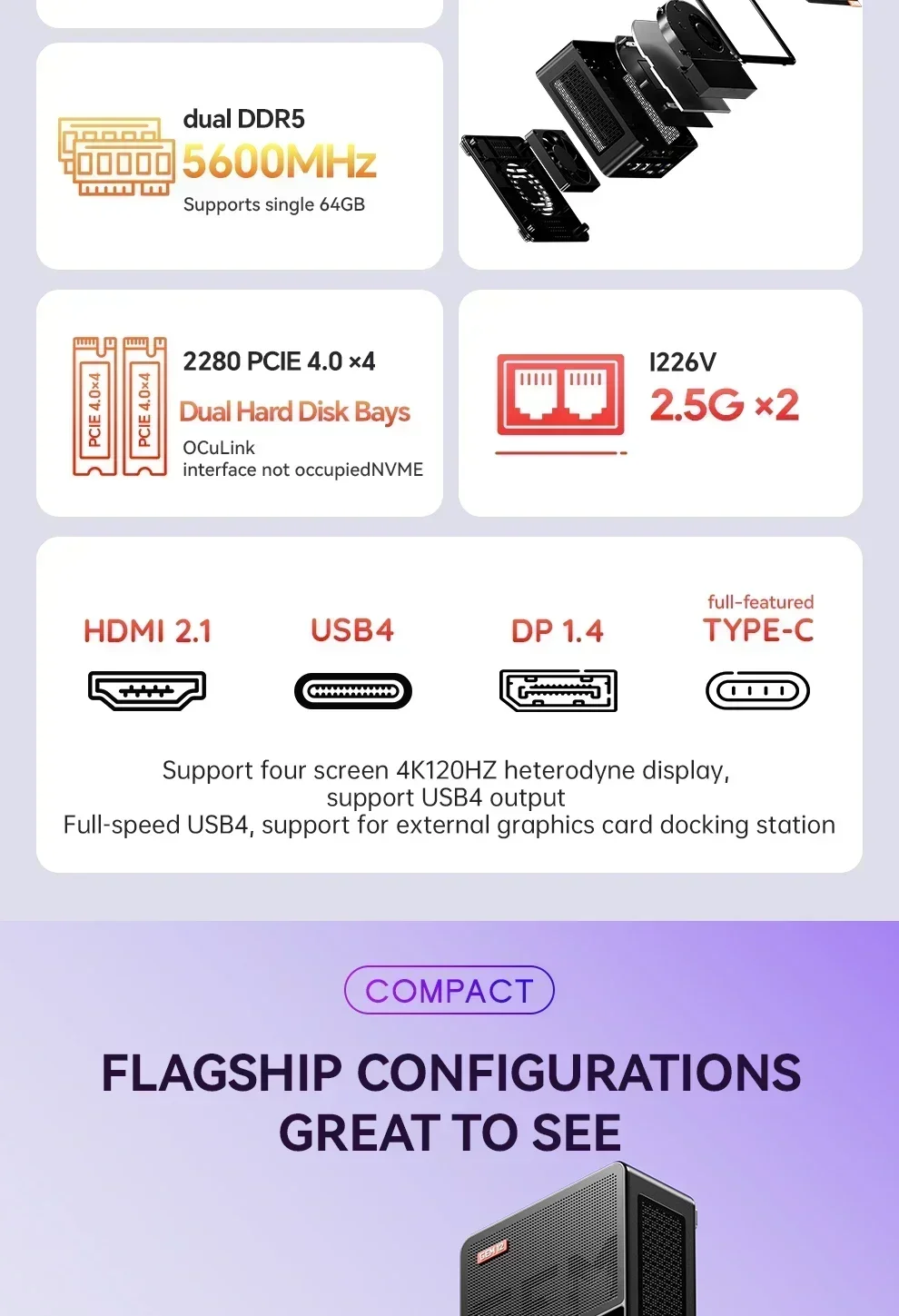Aoostar GEM12 AMD Ryzen 7 8845 - Pc Gaming Ryzen 7 incelemesi ve fiyatı