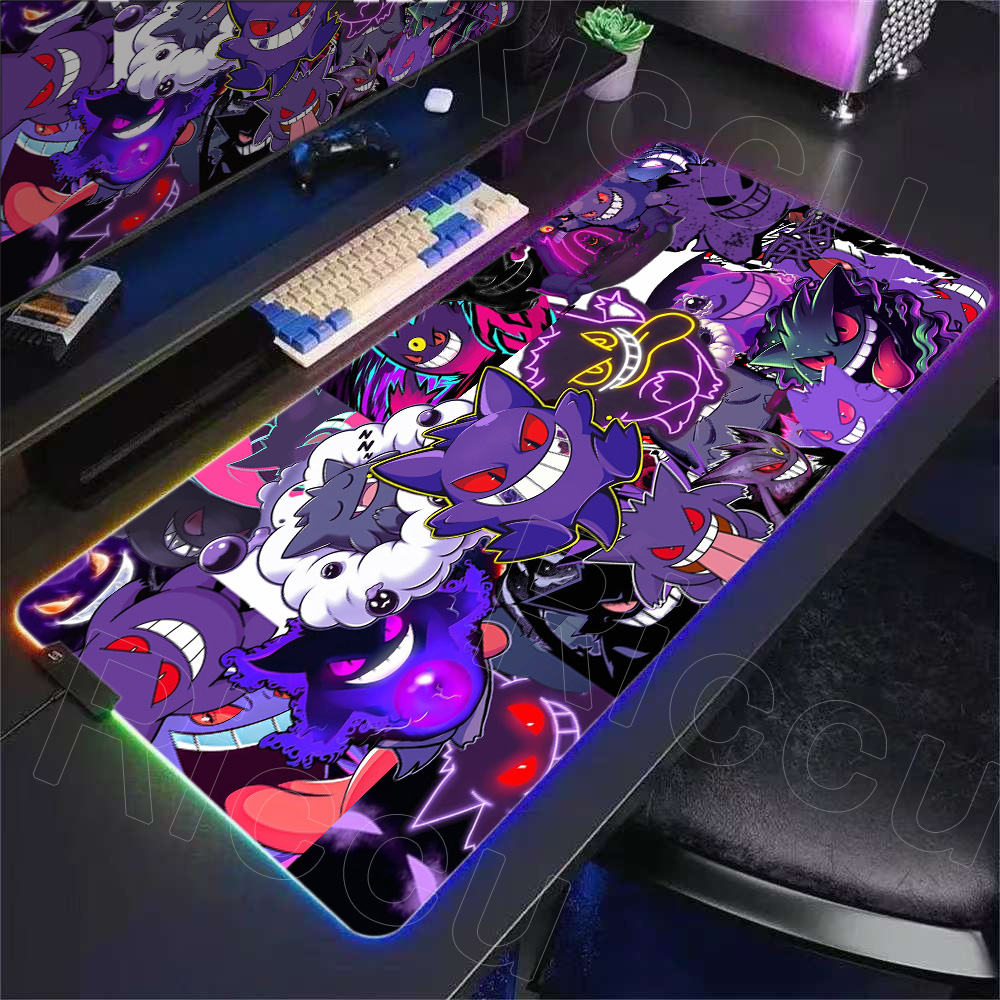 2026 Cool RGB P-pokemon Gengar - Rgb Keyboard Wrist Rest incelemesi ve fiyatı