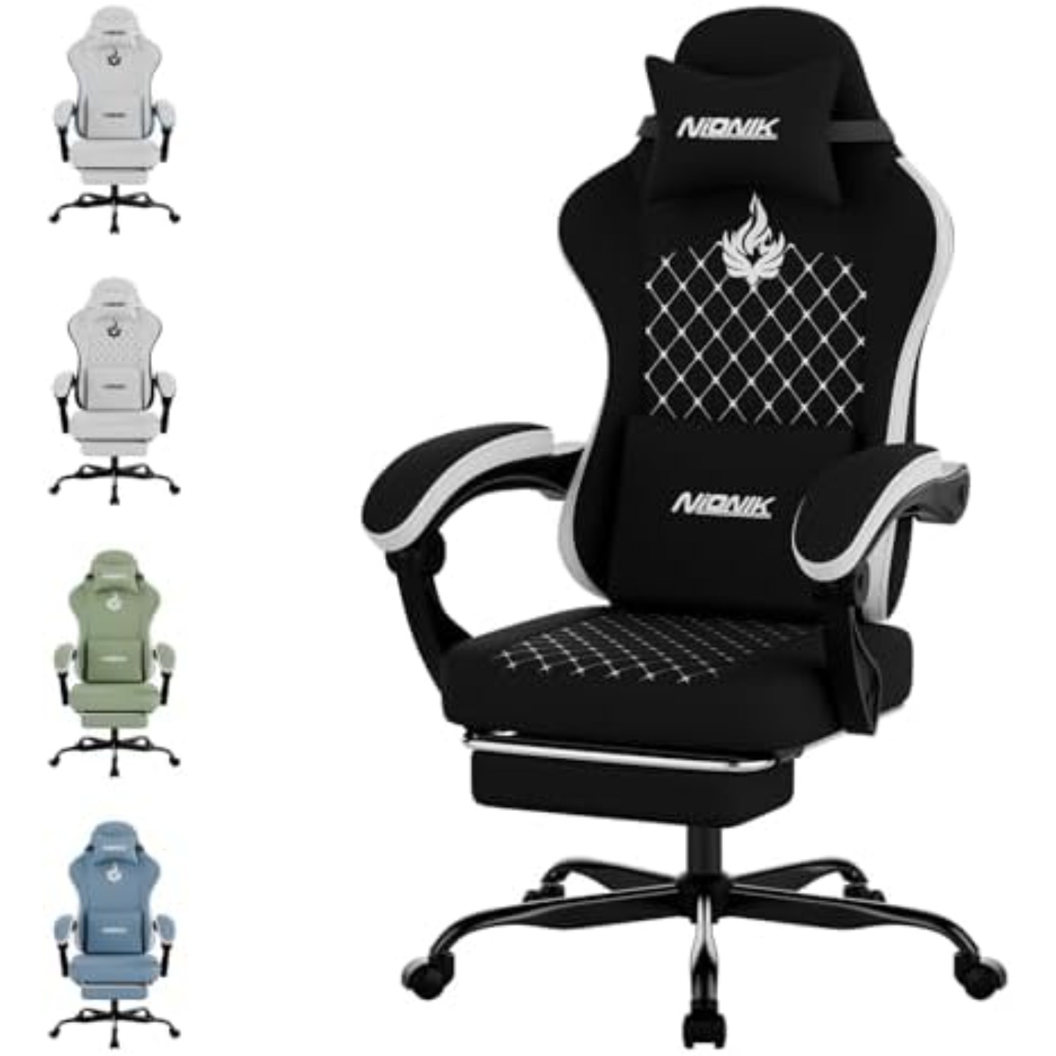 Masajlı Oyuncu Koltuğu, Ergono - Pc Gaming Usa incelemesi ve fiyatı
