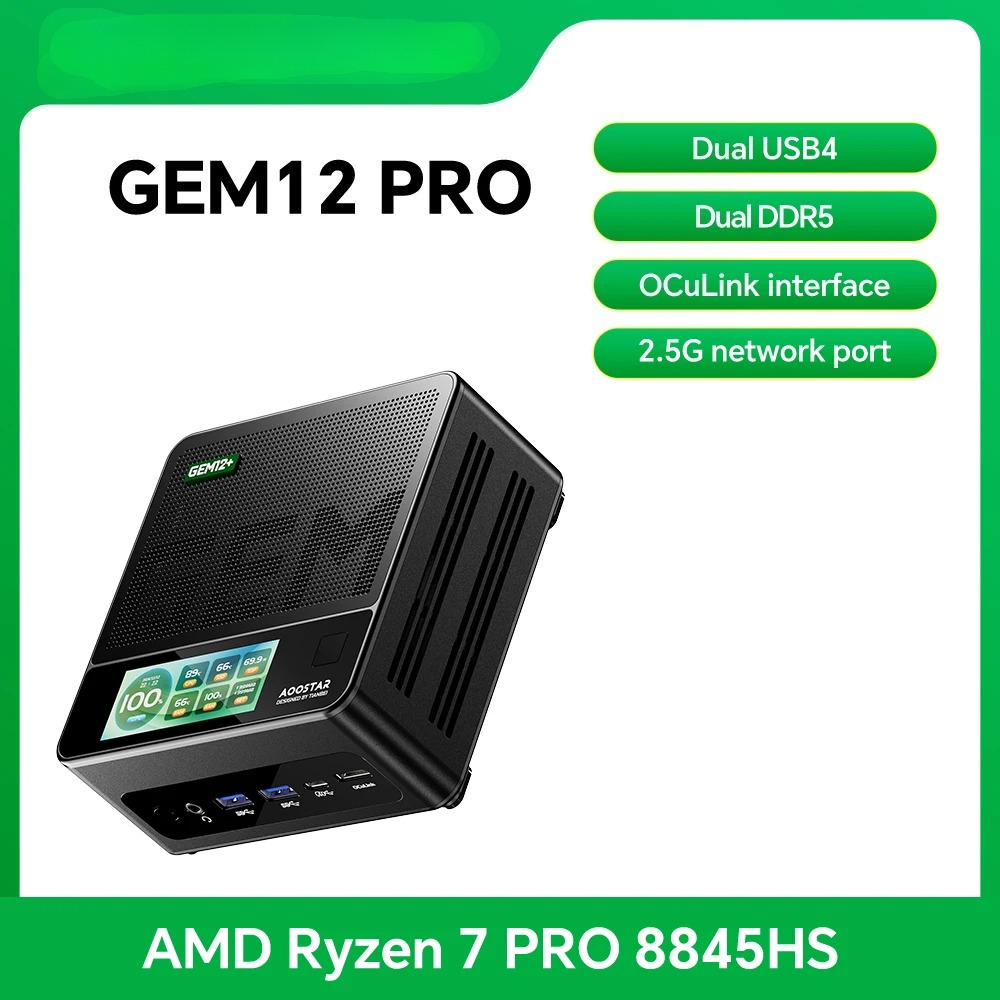 GEM12 Pro Mini Bilgisayar Ryze - Pc Gaming Ryzen 7 incelemesi ve fiyatı