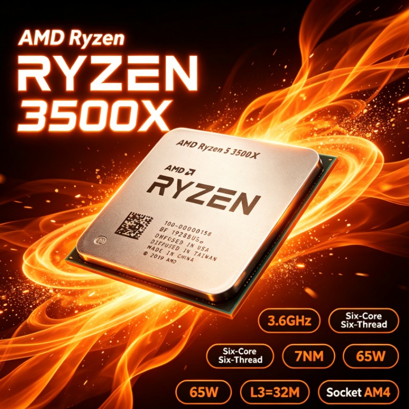 AMD R5 3500X 3.6GHz Altı Çekir - Pc Gaming Cpu incelemesi ve fiyatı