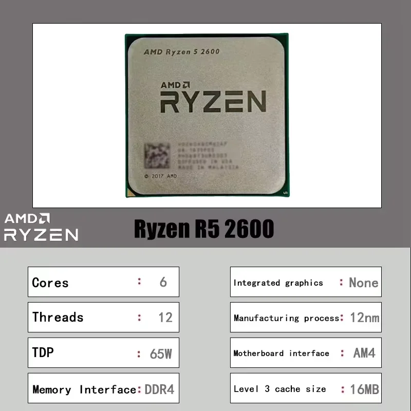 AMD Ryzen 5 2600 Masaüstü Bilg - Pc Gaming Entry incelemesi ve fiyatı