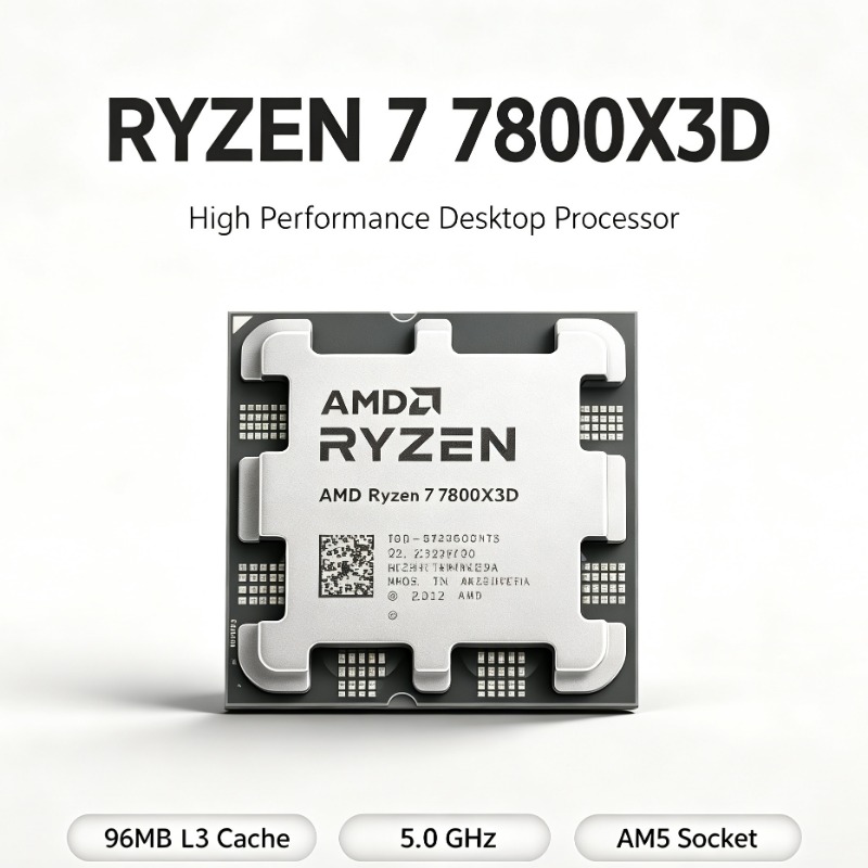 Soket AM5 AMD R7 7800X3D Oyun  - Pc Gaming Cpu incelemesi ve fiyatı