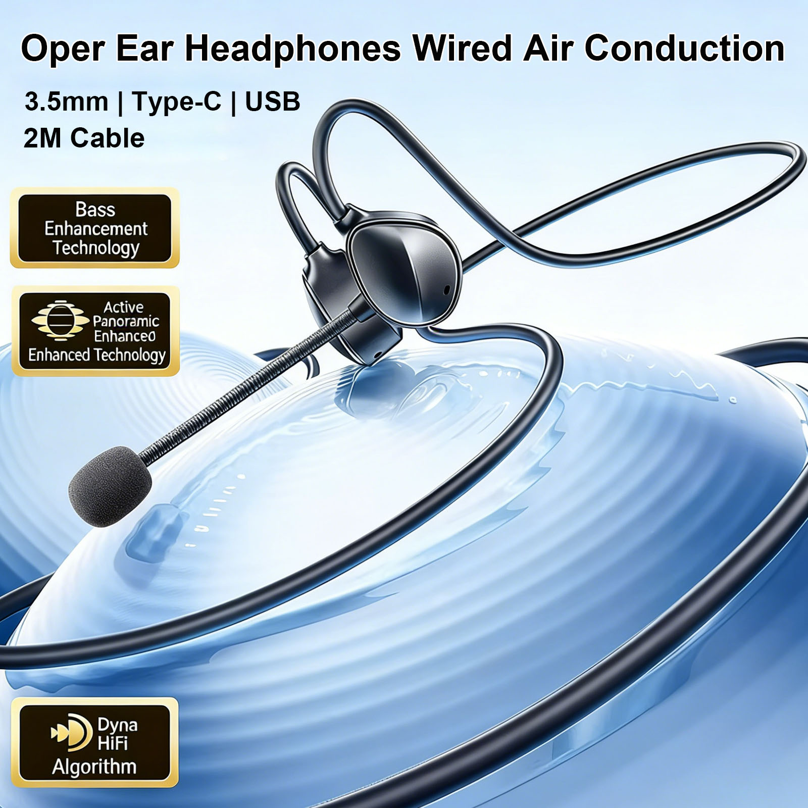 Açık Kulak Kulaklıkları 3.5MM  - Pc Gaming Earphones incelemesi ve fiyatı